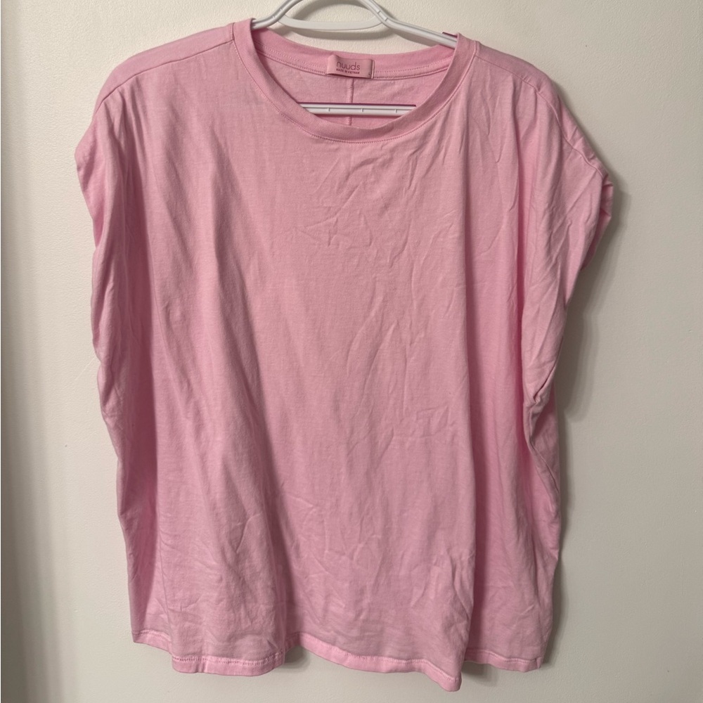 Nuuds bon bon muscle tee large